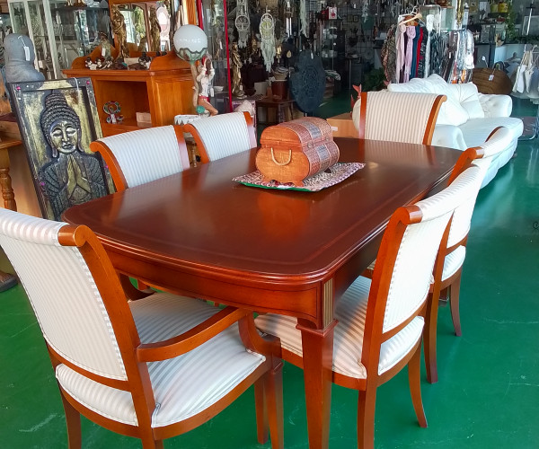 Conjunto mesa 6 sillas-1